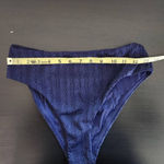  Navy Swim Bottom NWT Size Small Navy Andie Swim Bikini Bottom Photo 8