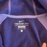 Nike  Ladies Therma-FIT Full-Zip Fleece Hoodie Purple Green Size Small Photo 6