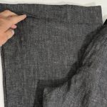 Elevenses NEW Womens Trousers Wide Leg 100% Linen Pants Cuffed Hem Black Sz 2S Photo 6