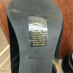 Avon Cushion Walk suede zipper tassel booties Black Size 9 Photo 3