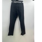 Abercrombie & Fitch The Skinny High Rise Split Hem Size 28 Black Jean Photo 5