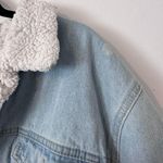 Fur Lined Jean Jacket Size XL Photo 2