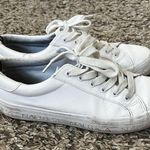Nautica  platform white leather sneakers size 8 Photo 2