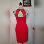 Lulus  Elegant Red Sleeveless Mini Dress Size:M Photo 2