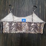 Adidas  Trefoil Snake Print Sports Bra Women's  Size XLarge Photo 1