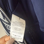 Speechless  sz 3 navy silver halter‎ mini dress Photo 4