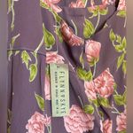 Flynn Skye Mauve Cottagecore rose floral halter romper wide leg, romantic XS Photo 8