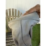 Kate Spade  Pebbled‎ Leather Bexley Stevie Satchel Shoulder Bag Light Gray S Photo 10