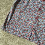 Handmade Vintage Floral Sleeveless Button Up Vest Style Top Photo 1