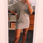 H&M Gray T Shirt Dress Photo 0