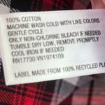 Wild Fable plaid flannel sleeveless button front cropped top XL Photo 9