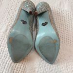 Betsey Johnson  8 Shine rhinestone holographic jeweled heels 2506 Photo 1