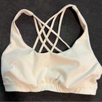 Victoria's Secret Incredible Essential Strappy Back pale yellow Sports Bra Photo 2
