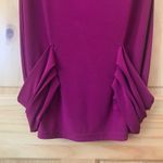 Abi Ferrin  draped cowl neck jersey knit dress size small Photo 2