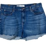 Levi's Signature  Cutoff Shorts Womens 16 Medium Wash Stretch High Rise Casual Photo 0