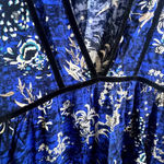 Jaase Moonlight Blue Jessie Short Floral Dress Size Small Photo 5