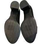 Clarks Artisan Tarah Brae Patent Suede Leather Black Pumps Heels, Sz 7 Photo 13