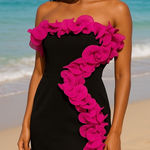 Mac Duggal  49642 Strapless Ruffle Dress Size 4 Photo 0