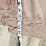 Odd Molly  baby doll cami 100% silk dress dusty pink tan size small Photo 9