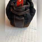 Kate Spade  Quilting Stevie Bag Women Black Brown Nylon Corduroy Leather Photo 2