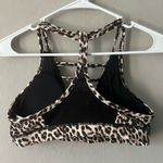 Zyia  Active Cheetah Print Grid Bra Size Large Photo 2