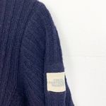 The North Face Navy Crewneck Ribbed Knit Sweater Photo 2