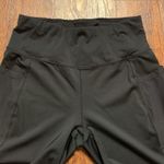 ROKA Black Leggings Tight Women’s Sz M Fitted Mesh Sides Pockets Size M Photo 1