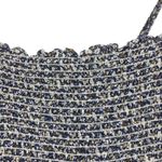 O.P.T. Cara Smocked Tiered Midi Dress Blue White Floral Small Cottagecore Boho Photo 6