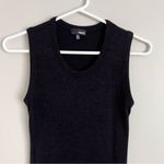 Aritzia  Wilfred Free Black Midi Column Knit Dress Minimalist Neutral Bodycon XS Photo 4