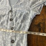 J.O.A. Button Front Crepe Midi Dress Photo 8