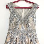 Mac Duggal  67118 Sequin Plunge V-Neck Ball Gown Photo 6