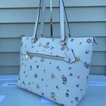 Coach Chalk Multi Gallery Wildflower Printed Large Tote Photo 2