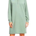 Lands' End Women's  Cozy Lofty Quarter Zip Sweatshirt Dress plus size 2X XXL Photo 0