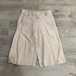 Ann Taylor  Loft Linen Blend Crop Pants Womens 2 Beige Photo 0