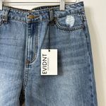 {28/7} EVIDNT Malibu Medium Wash Distressed Girlfriend Jeans Blue Photo 4