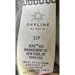 Aerie Hoodie Velour Womans Size SP Cropped Offline After Party Pullover Photo 3