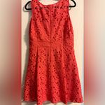 Jessica Simpson  - Vibrant Coral Lace A-Line Skirt (EUC) Photo 2