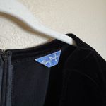 Vintage Thierry Mugler Velvet Bustier Top Sz Small in Black Corset Boning Photo 2