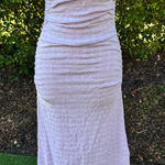 Free People NWT  Brandie Midi Strapless Tube Bodycon Dress Iris Purple Size XS‎ Photo 0