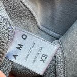 AMO Easy Sweatshirt 100% Cotton Charcoal Grey Size XS Photo 5