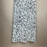 Rampage Vintage 90s‎ Maxi Dress  Floral Milkmaid Bodice Blue Sleeveless Juniors Photo 6