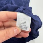 Madewell ‎ Dress Womens Small Blue Nightfall Moment Mini Swing Oversized Photo 7