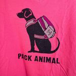 Life is Good  Crusher Tee Pack Animal Dog Shirt Hot Pink Women's Size XXXL Photo 2