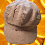 Tan Newsboy‎ Hat Cap Size 58 Photo 0