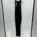 Aerie Racerback Tank Jogger Jumpsuit Drawstring Waist Black Women's Size Small Photo 2