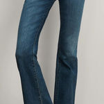 Veronica Beard  Beverly Skinny Flare High Rise jean in Bright Blue 25 Photo 0