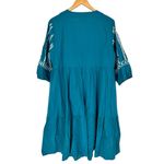 BloomChic Cotton Bandana Print Tassel Trim Midi Dress size 14 Photo 9