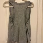 Nike  Women's Gray Muscle Tank Top - Medium Photo 2