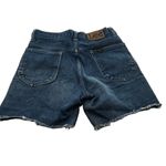 Lee Vintage  Women’s Size 30 Frayed Hem Cutoff Long Jean Shorts 100% Cotton Denim Photo 12