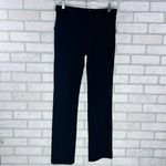 Betabrand Black Straight Leg Zipper Pocket Adjustable Waist Pants Size M Photo 1